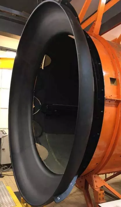 Collerette entrée d'air soufflerie diamètre 4m